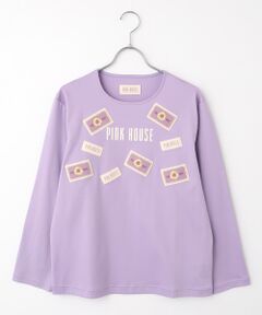 PINK HOUSE / ピンクハウス カットソー | マーガレットネーム使いカットソー