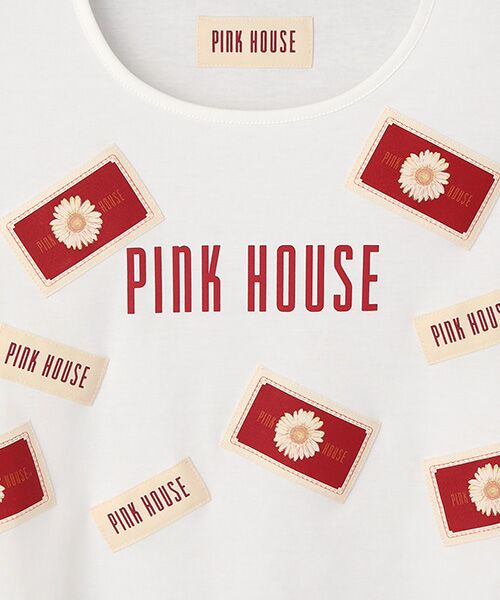 PINK HOUSE / ピンクハウス カットソー | マーガレットネーム使いカットソー | 詳細2