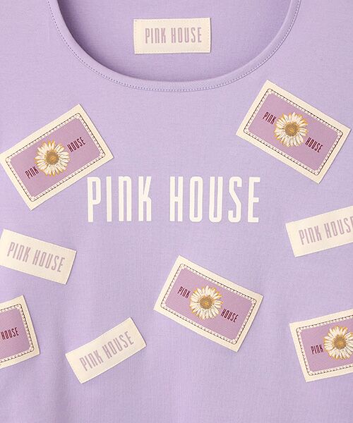 PINK HOUSE / ピンクハウス カットソー | マーガレットネーム使いカットソー | 詳細8