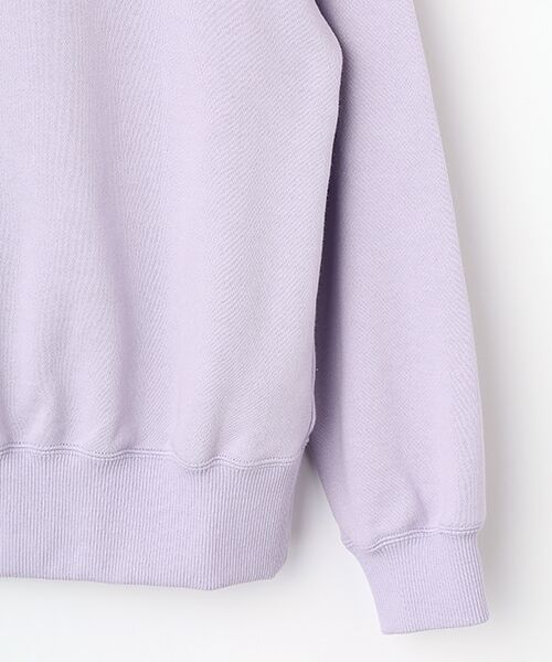 PINK HOUSE / ピンクハウス スウェット | ローン衿付きロゴトレーナー | 詳細7