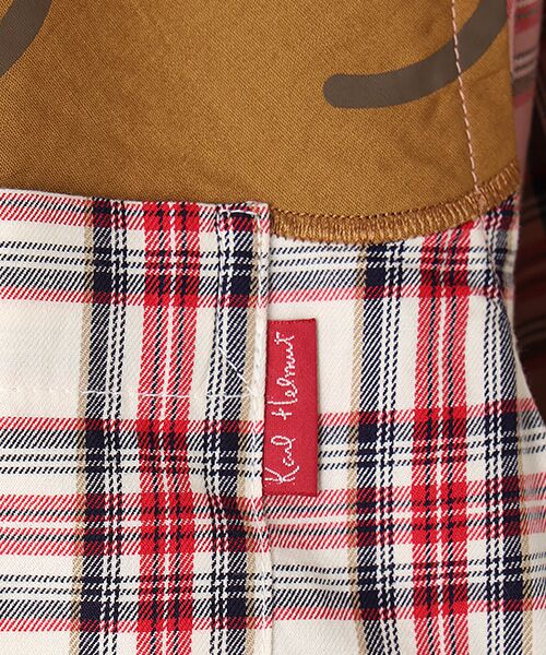 PINK HOUSE / ピンクハウス シャツ・ブラウス | くまアップリケ付きオリジナルタータンチェックシャツブラウス | 詳細6
