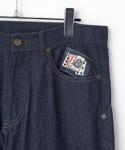 PINK HOUSE / ピンクハウス デニムパンツ | BIGくまシルエットデニムパンツ | 詳細5