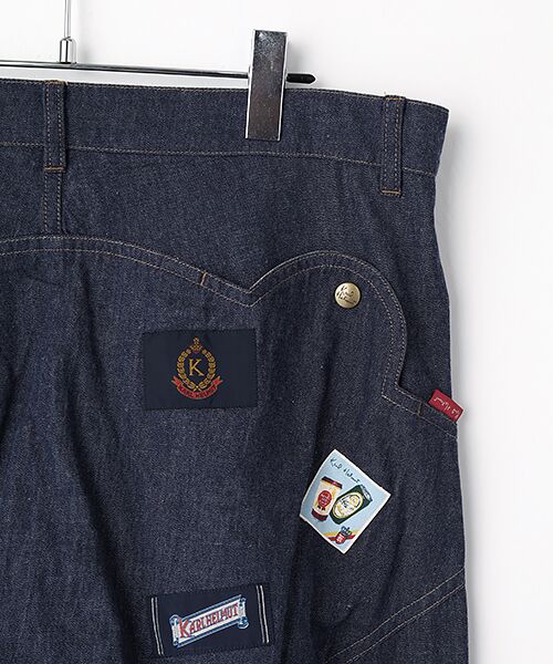 PINK HOUSE / ピンクハウス デニムパンツ | BIGくまシルエットデニムパンツ | 詳細6