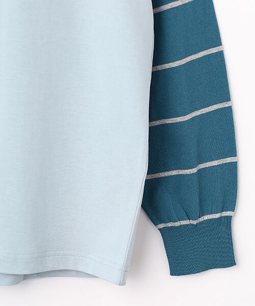 PINK HOUSE / ピンクハウス カットソー | ボーダー袖付きレイヤードカットソー | 詳細6