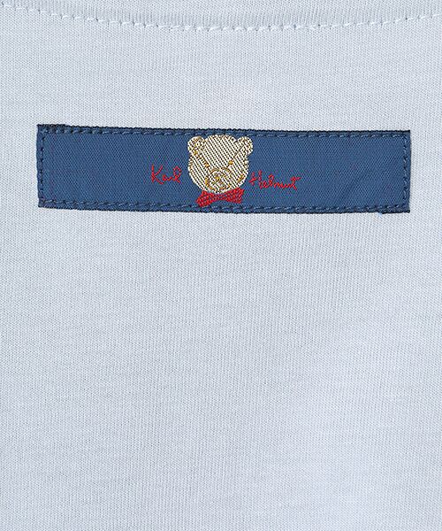 PINK HOUSE / ピンクハウス Tシャツ | くまプリントポケット付きTシャツ | 詳細10