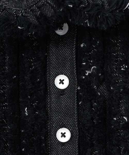 PINK HOUSE / ピンクハウス ロング・マキシ丈ワンピース | ムラ糸デニムシャツワンピース | 詳細1