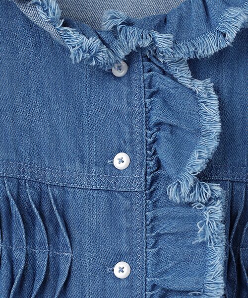 PINK HOUSE / ピンクハウス ロング・マキシ丈ワンピース | ムラ糸デニムミディワンピース | 詳細7