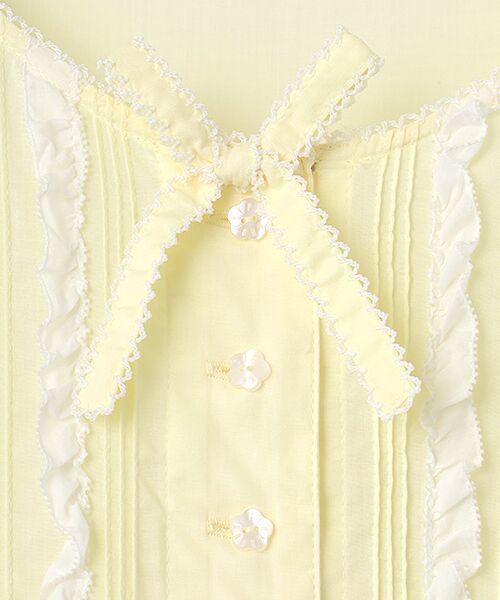 PINK HOUSE / ピンクハウス ロング・マキシ丈ワンピース | たくし上げリボン付きワンピース | 詳細7