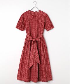 PINK HOUSE / ピンクハウス ロング・マキシ丈ワンピース | オリジナルチェックワンピース