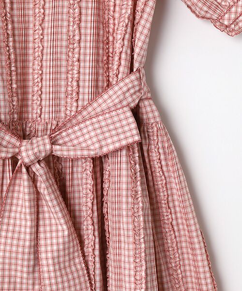 PINK HOUSE / ピンクハウス ロング・マキシ丈ワンピース | オリジナルチェックワンピース | 詳細5