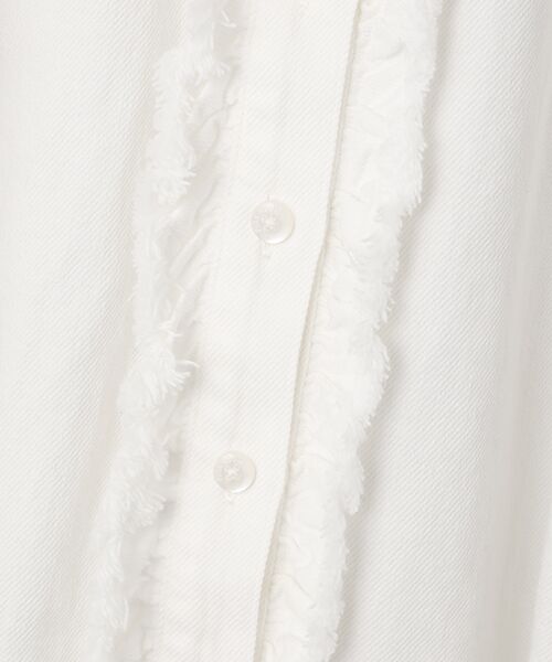 PINK HOUSE / ピンクハウス シャツ・ブラウス | ムラ糸デニムシャツブラウス | 詳細2