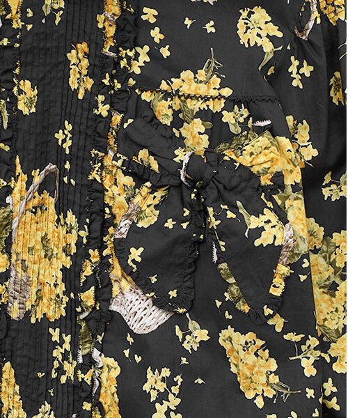 PINK HOUSE / ピンクハウス チュニック | なのはなプリントチュニックブラウス | 詳細1