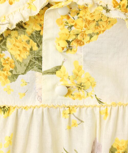 PINK HOUSE / ピンクハウス チュニック | なのはなプリントチュニックブラウス | 詳細8