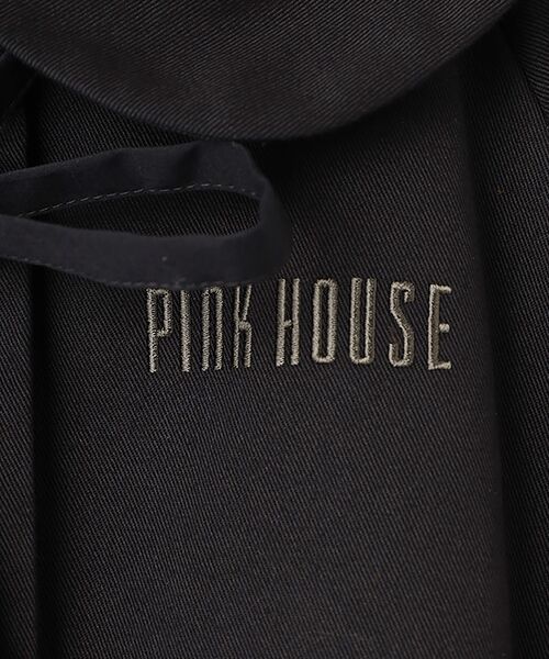 PINK HOUSE / ピンクハウス ステンカラーコート | ツイルコート | 詳細1