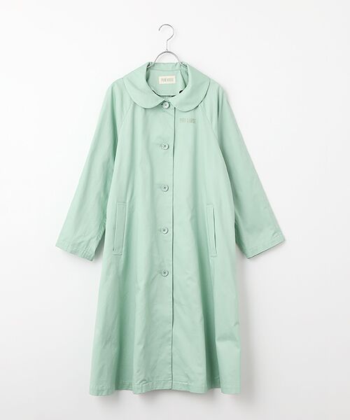 PINK HOUSE / ピンクハウス ステンカラーコート | ツイルコート | 詳細7