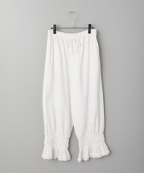 PINK HOUSE / ピンクハウス その他パンツ | ムラ糸デニムドロワーズ（シロ）