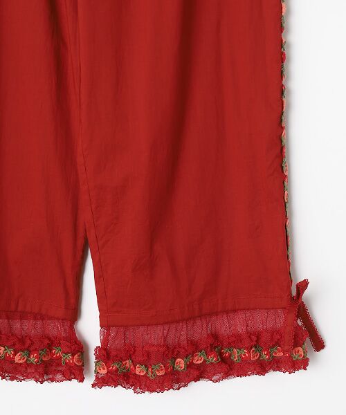 PINK HOUSE / ピンクハウス その他パンツ | オリジナル苺ブレードレース使いドロワーズ | 詳細5