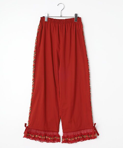 PINK HOUSE / ピンクハウス その他パンツ | オリジナル苺ブレードレース使いドロワーズ（アカ）