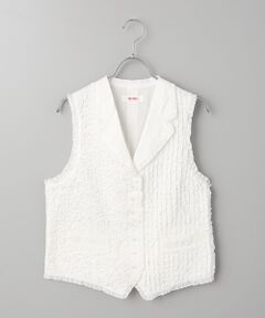 PINK HOUSE / ピンクハウス ベスト | フリルローンベスト