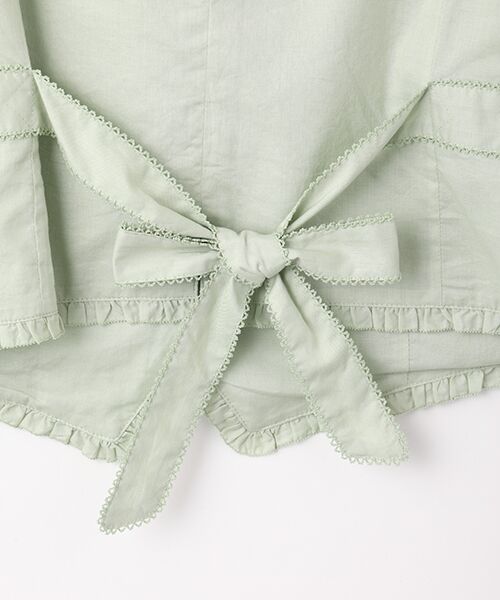 PINK HOUSE / ピンクハウス ベスト | フリルローンベスト | 詳細7