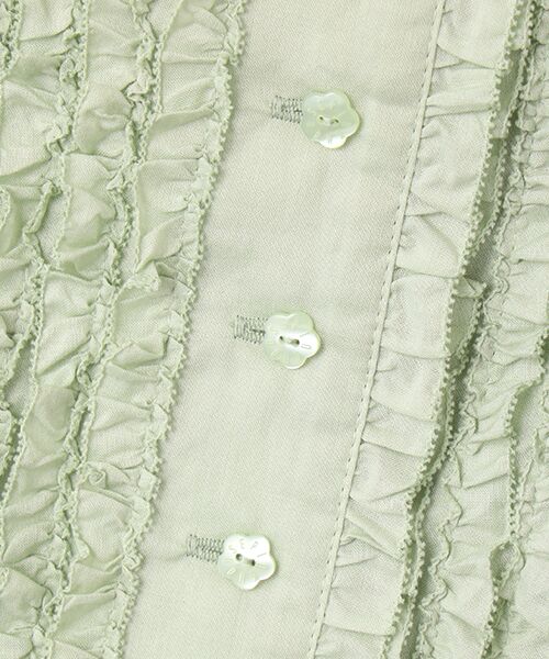 PINK HOUSE / ピンクハウス ベスト | フリルローンベスト | 詳細8