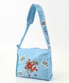 PINK HOUSE / ピンクハウス ショルダーバッグ | 苺リース刺繍ショルダーバッグ