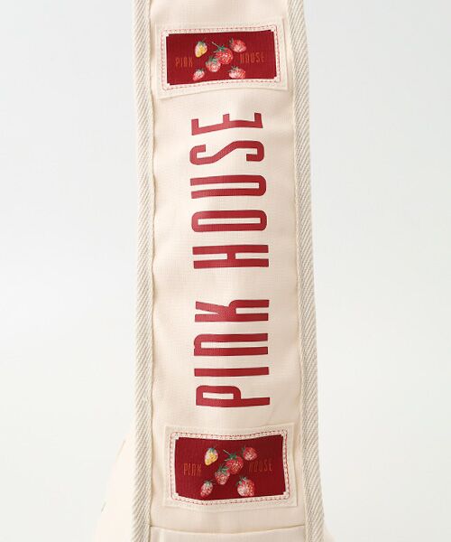 PINK HOUSE / ピンクハウス ショルダーバッグ | 苺リース刺繍ショルダーバッグ | 詳細2