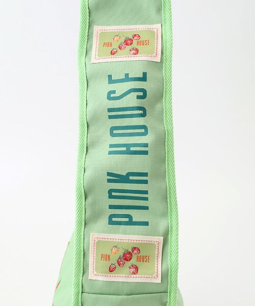 PINK HOUSE / ピンクハウス ショルダーバッグ | 苺リース刺繍ショルダーバッグ | 詳細11