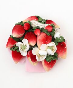 PINK HOUSE / ピンクハウス ブローチ・コサージュ | 苺リースコサージュ