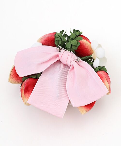 PINK HOUSE / ピンクハウス ブローチ・コサージュ | 苺リースコサージュ | 詳細2