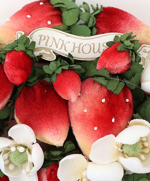 PINK HOUSE / ピンクハウス ブローチ・コサージュ | 苺リースコサージュ | 詳細3