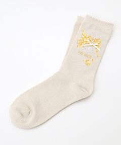 PINK HOUSE / ピンクハウス ソックス | なのはな柄ソックス