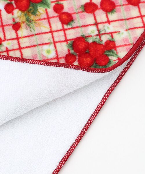 PINK HOUSE / ピンクハウス タオル | 苺リースプリントハンドタオル | 詳細3