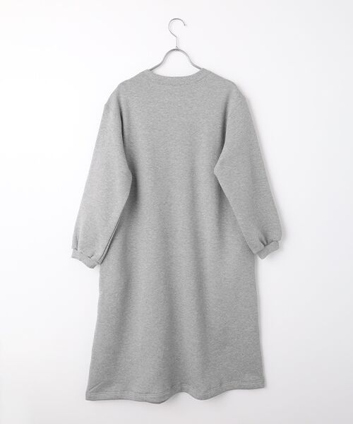 PINK HOUSE / ピンクハウス ロング・マキシ丈ワンピース | ロゴ入りスウェットワンピース | 詳細3