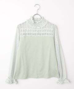 ウーリーレース使いカットソー