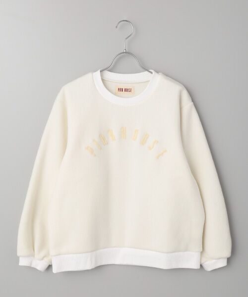 PINK HOUSE / ピンクハウス スウェット | ロゴ入りスウェット（オフ）