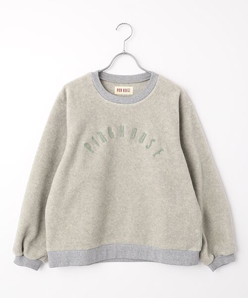 PINK HOUSE / ピンクハウス スウェット | ロゴ入りスウェット（トップグレー）