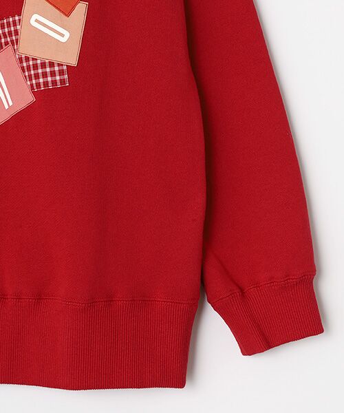 PINK HOUSE / ピンクハウス スウェット | イニシャルロゴアップリケ使いトレーナー | 詳細5