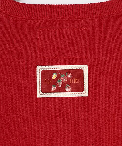 PINK HOUSE / ピンクハウス スウェット | イニシャルロゴアップリケ使いトレーナー | 詳細7