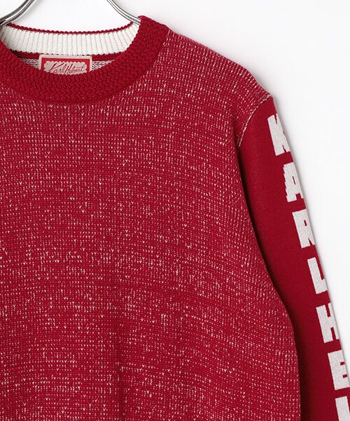 PINK HOUSE / ピンクハウス ニット・セーター | 袖ロゴニットプルオーバー | 詳細3