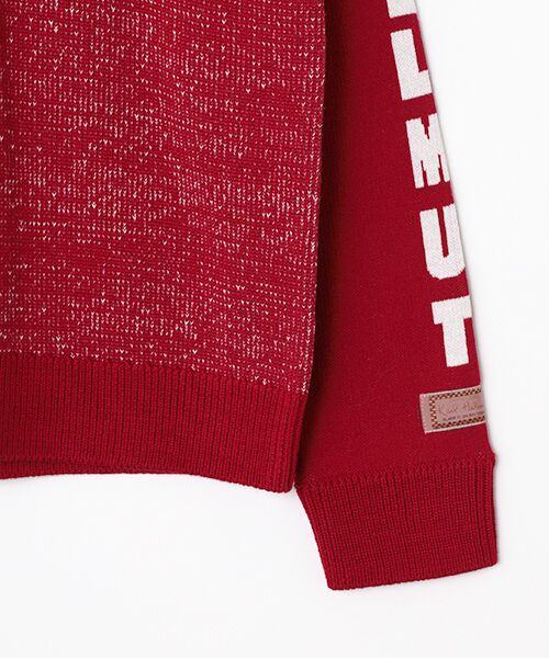 PINK HOUSE / ピンクハウス ニット・セーター | 袖ロゴニットプルオーバー | 詳細4