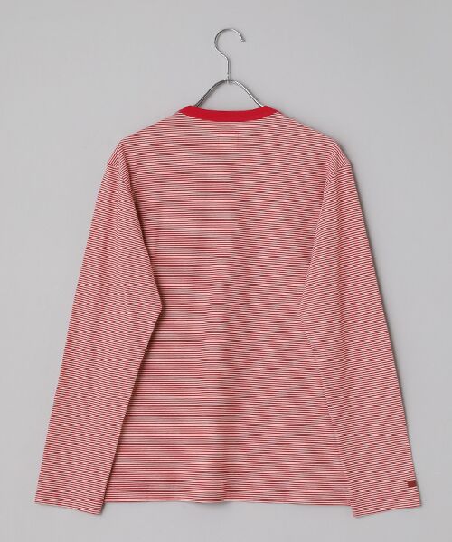 PINK HOUSE / ピンクハウス カットソー | ロゴ＆ネームワッペンＴシャツとボーダー長袖Ｔシャツのセット | 詳細8