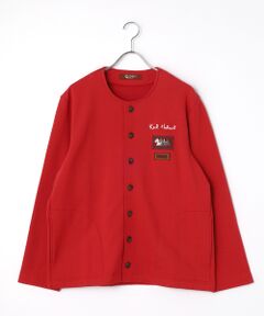 PINK HOUSE / ピンクハウス カーディガン・ボレロ | ロゴ＆ネーム使いスウェットカーディガン