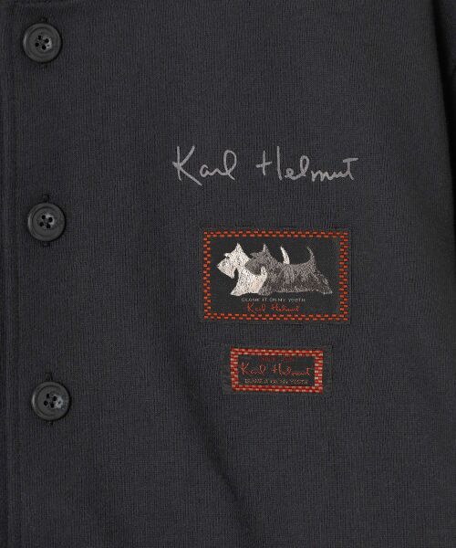 PINK HOUSE / ピンクハウス カーディガン・ボレロ | ロゴ＆ネーム使いスウェットカーディガン | 詳細1