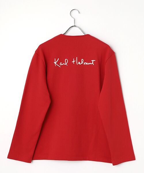 PINK HOUSE / ピンクハウス カーディガン・ボレロ | ロゴ＆ネーム使いスウェットカーディガン | 詳細3