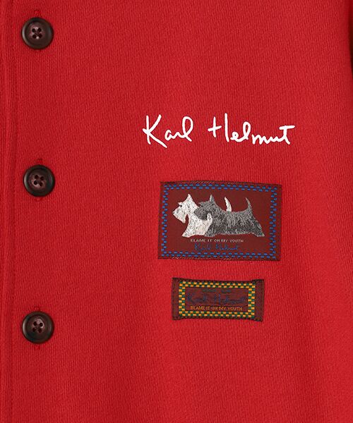 PINK HOUSE / ピンクハウス カーディガン・ボレロ | ロゴ＆ネーム使いスウェットカーディガン | 詳細8