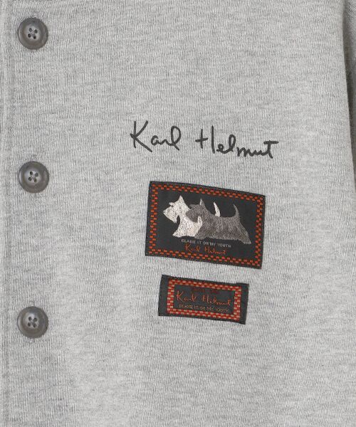 PINK HOUSE / ピンクハウス カーディガン・ボレロ | ロゴ＆ネーム使いスウェットカーディガン | 詳細9