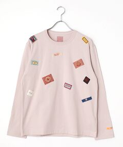 PINK HOUSE / ピンクハウス カットソー | ネームワッペンいっぱいカットソー