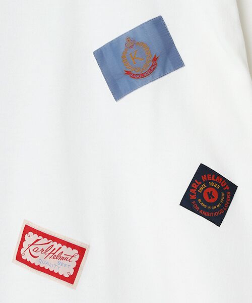 PINK HOUSE / ピンクハウス カットソー | ネームワッペンいっぱいカットソー | 詳細2