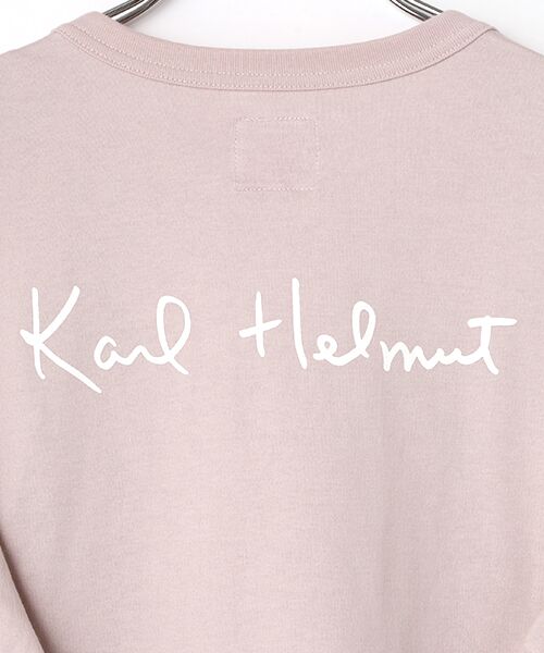 PINK HOUSE / ピンクハウス カットソー | ネームワッペンいっぱいカットソー | 詳細6